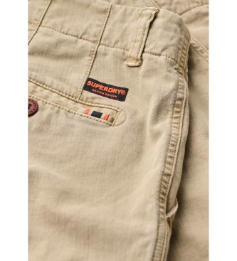 Superdry Vintage International Shorts beige