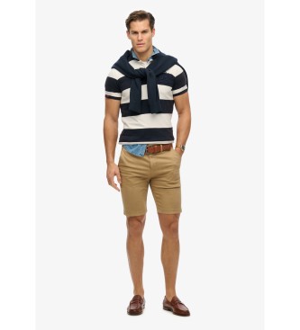 Superdry Vintage International beige shorts