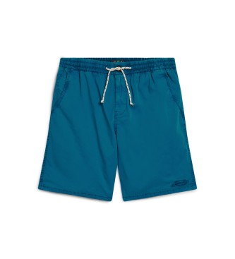 Superdry Kratke hlače Walk modre barve