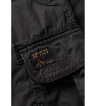 Superdry Parachute baggy trousers black