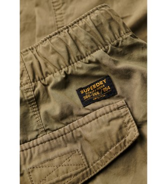 Superdry Parachute taupe baggy bukser