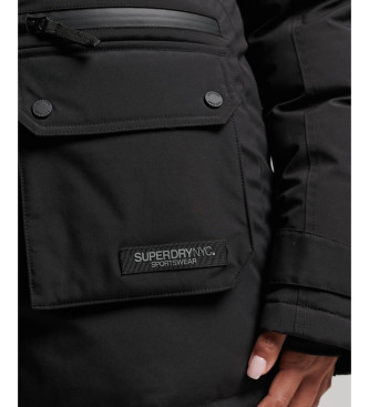 Superdry Parka matelass City noir