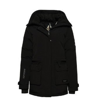 Superdry Parka matelass City noir