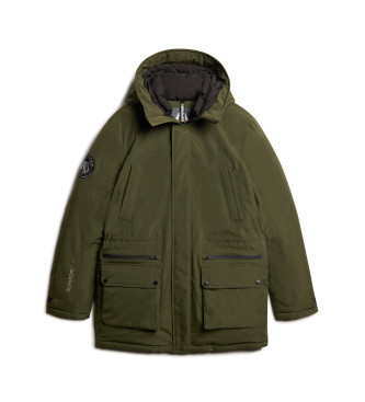 Superdry Quilted parka City green