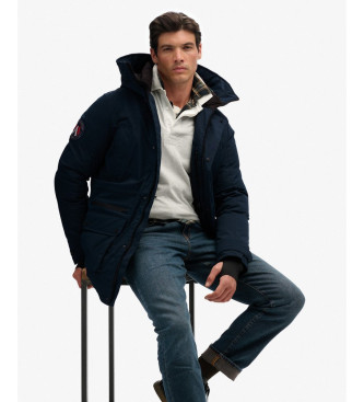 Superdry Parka matelasse City navy