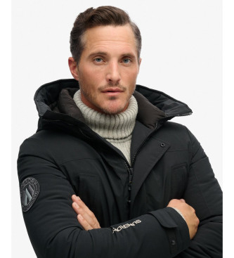 Superdry Parka imbottito da citt nero