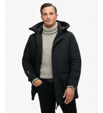 Superdry City Vadderad Parka svart