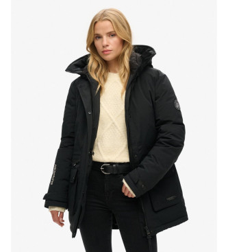 Superdry Parka City Padded negro