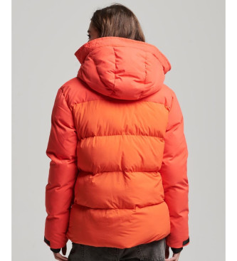 Superdry Parka  capuche coupe-vent City rouge