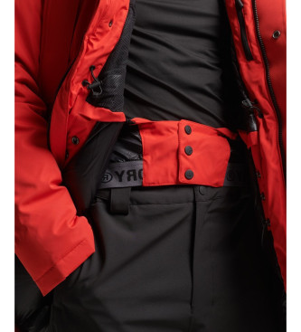Superdry Everest Snow Down Parka red