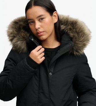 Superdry Everest Parka with Hood black