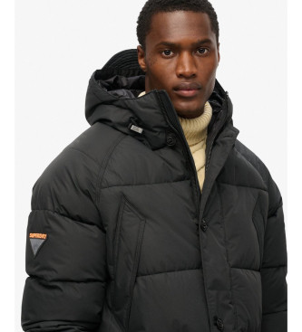 Superdry Expeditie parka zwart