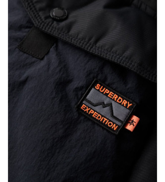 Superdry Parka de expedio preta