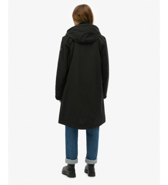 Superdry Parka lungo nero