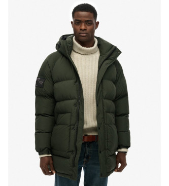 Superdry XPD Longline Baffle Parka navy