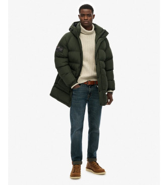 Superdry XPD Longline Baffle Parka navy