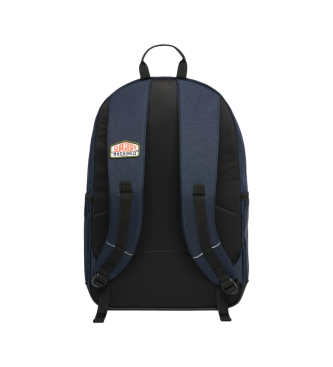 Superdry Montana patched backpack navy