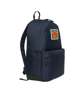 Superdry Zaino con toppe Montana blu scuro