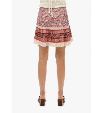 Superdry Saia de retalhos multicolorida
