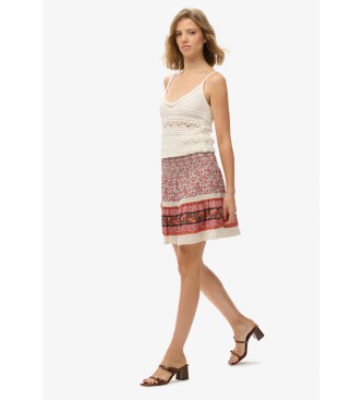 Superdry Saia de retalhos multicolorida