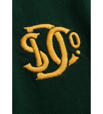 Superdry Polo Pique Monogram green
