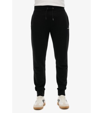Superdry Calça Jogger Plain preta