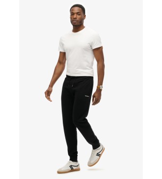 Superdry Calça Jogger Plain preta