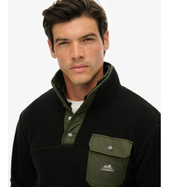 Superdry Polar Fuji Popper czarny