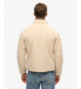 Superdry Outdoor Fleece Full Zip beige
