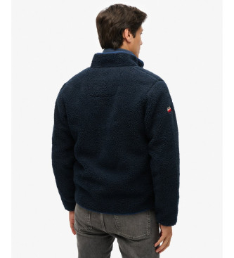 Superdry Outdoor Fleece Full Zip navy