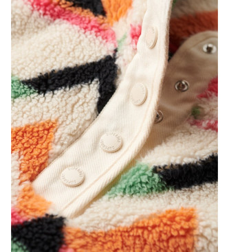 Superdry Supermehak večbarvni flis