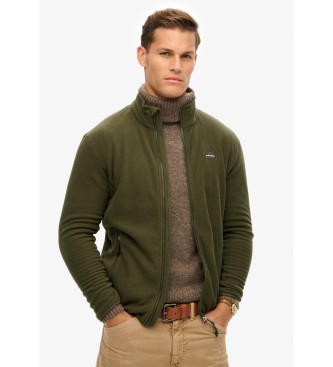 Superdry Fleece Full Zip Fleece grn