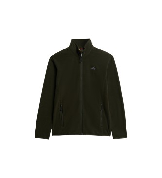 Superdry Fleece Full Zip Fleece grn