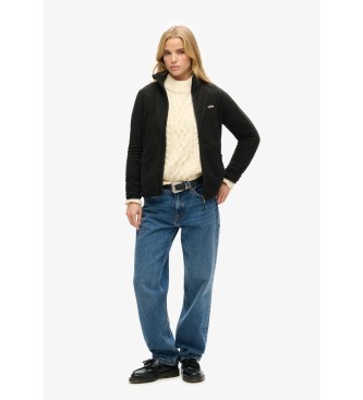 Superdry Fleece fleece svart