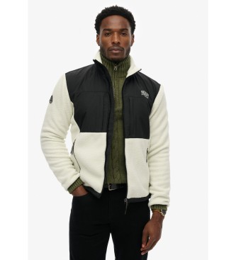 Superdry Fleecejas zwart