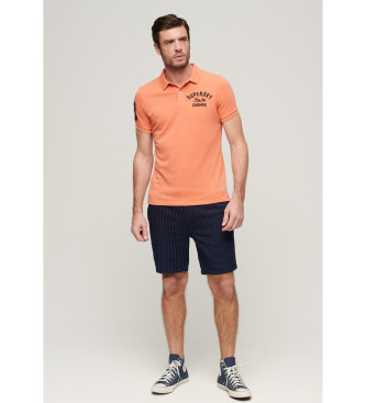Superdry Poloshirt Applique Classic Fit orange