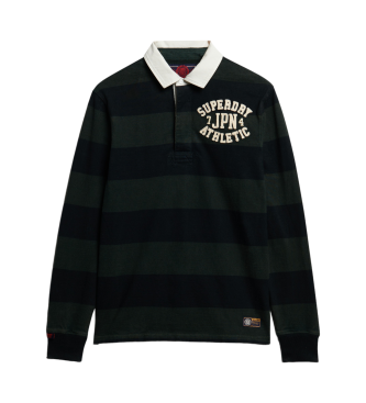 Superdry Polo atletica nera, verde