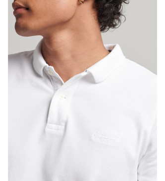 Superdry Polo Classic Pique hvid