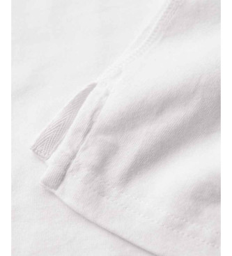 Superdry Studios polo tricot  manches longues blanc