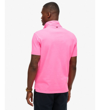 Superdry Polo Essential pink