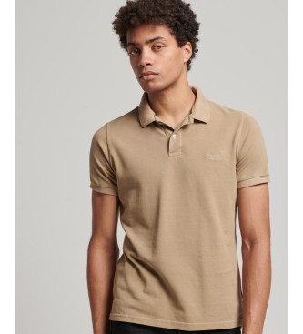 Superdry Polo Destroyed beige