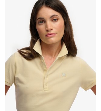 Superdry Polo Heritage Slim Fit giallo