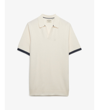 Superdry Polo Johnny Pletenina bež