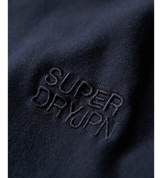 Superdry Polo sportiva blu scuro con punta comoda