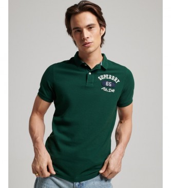 Superdry Superstate groene polo