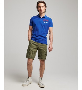 Superdry Polo Superstate azul