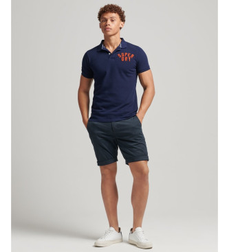 Superdry Superstate navy polo shirt