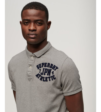 Superdry Polo gris Vintage Athletic