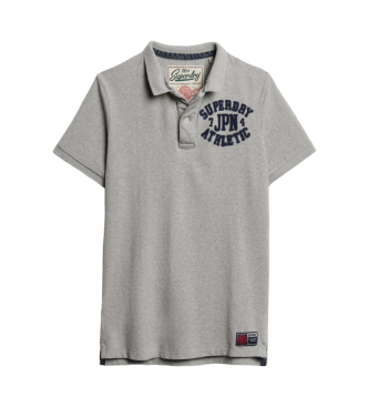 Superdry Polo gris Vintage Athletic