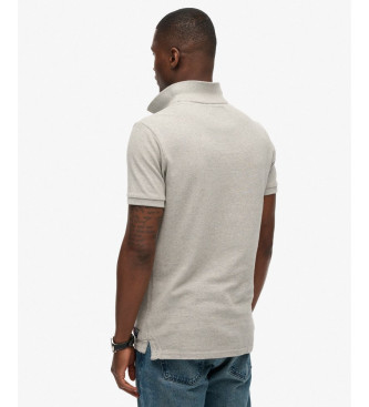 Superdry Polo Vintage Athletic gris